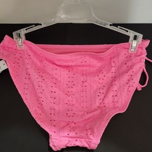 Celebrity Pink Girls Pink Bathing Suit Bottoms size XL 15-17